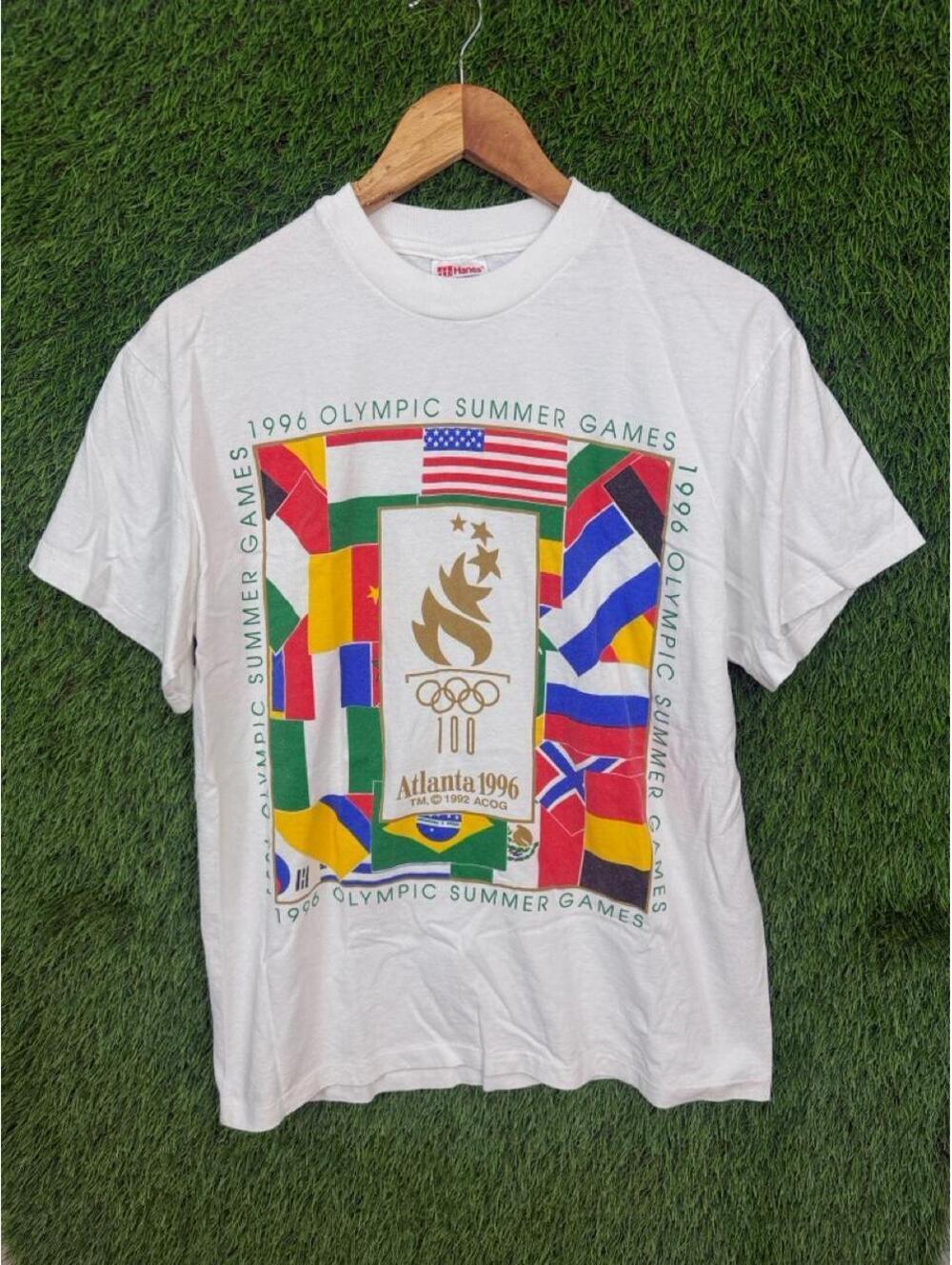 Vintage 1996 Atlanta Olympic Summer Games T Shirt White